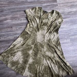 Sami & Jo Olive Green Plus dress